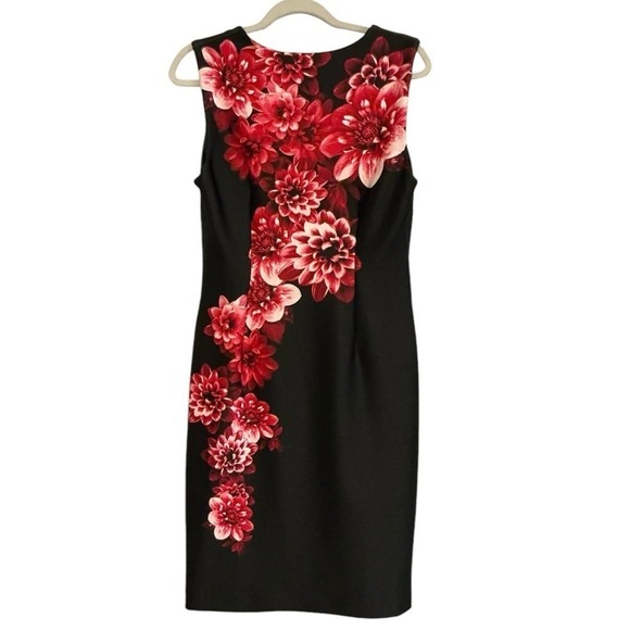 Calvin Klein black & red flower prints size 8‎ - Picture 9 of 9